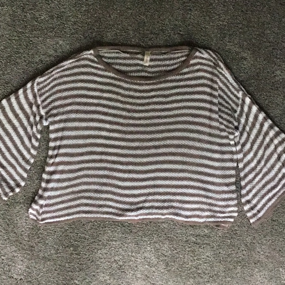 Striped Knit Sweater